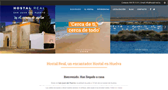 Desktop Screenshot of hostal-real.es